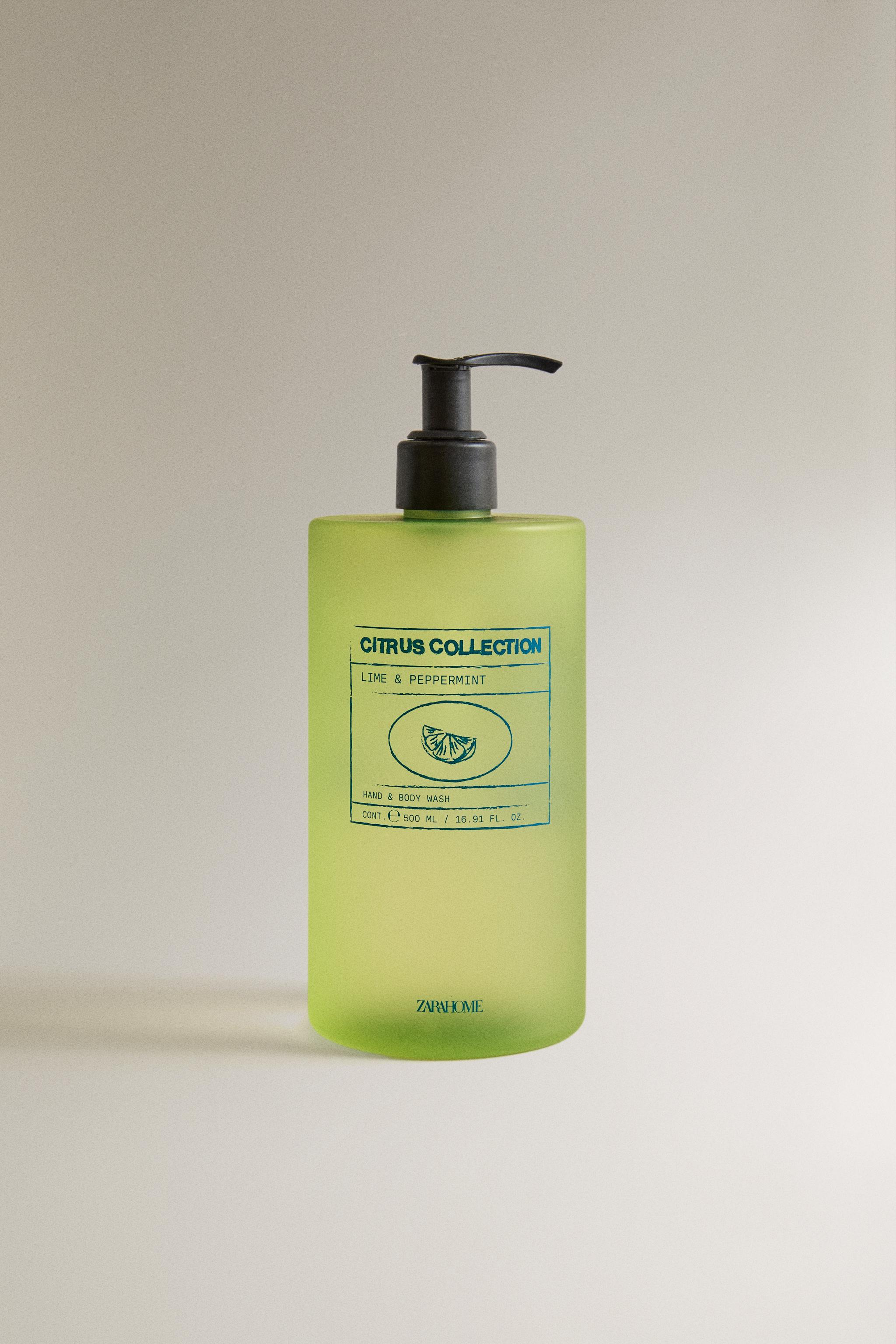 (500 ML) LIME & PEPPERMINT LIQUID SOAP